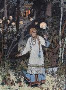 Ivan Bilibin Vasilisa the Beautiful 1899 oil on canvas